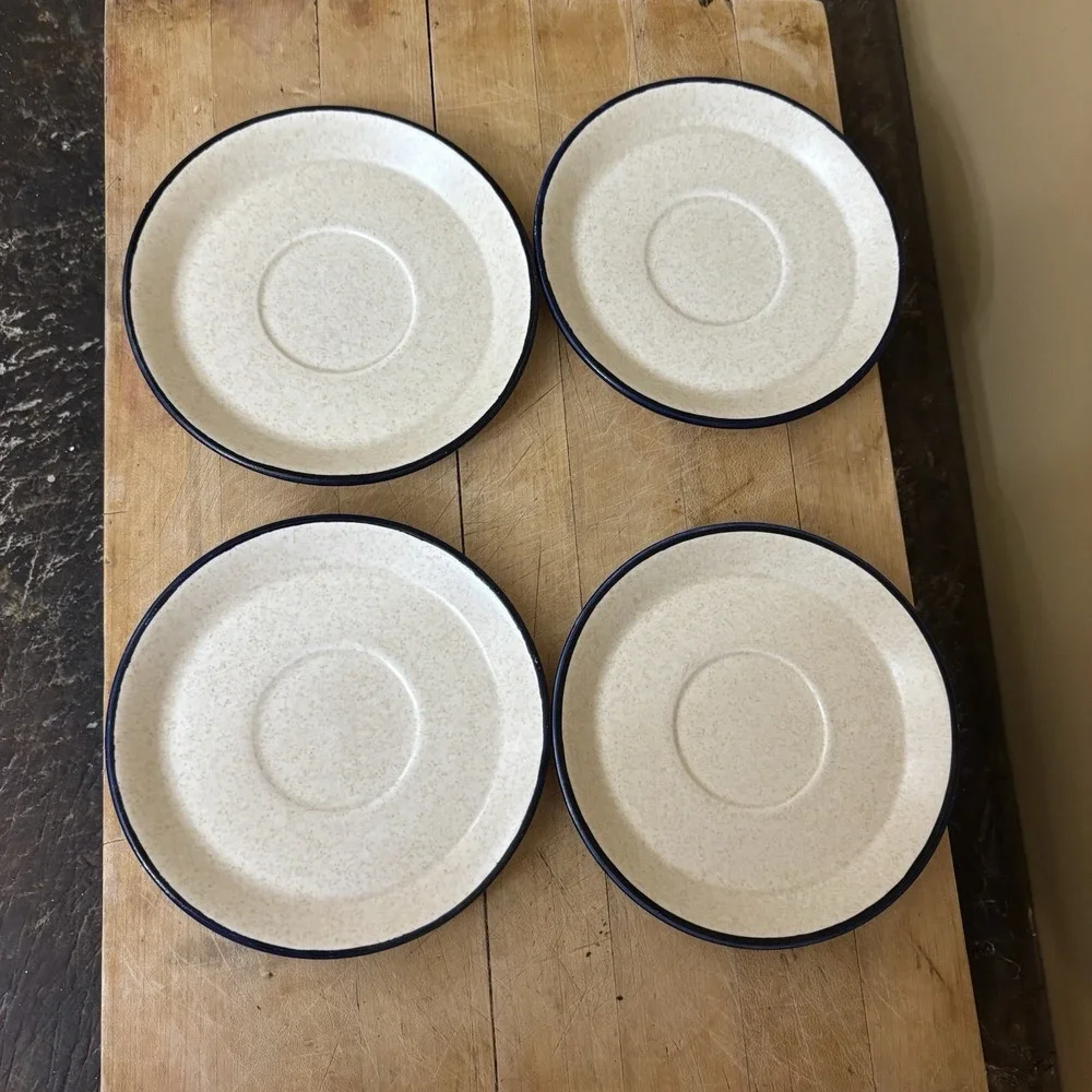 Temper-ware By Lenox‎ Percussion Saucers Made in the USA Set Of 4